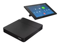 Lenovo ThinkSmart Core - Controller Kit - paket för videokonferens (pekskärmskonsol, mini-dator) - med 3 års Lenovo Premier Support + underhåll första året - Certifierad för Zoom Rooms - korpsvart, röd (bottenskydd) - power adapter included 11LT0006MT