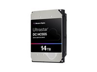 WD Ultrastar DC HC555 - Hårddisk - datacenter - 14 TB - inbyggd - 3.5" - SATA 6Gb/s - 7200 rpm - buffert: 512 MB 0B48721