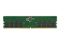 Kingston - DDR5 - modul - 16 GB - DIMM 288-pin - 5200 MT/s - CL42 - 1.1 V - ej buffrad - on-die ECC KCP552US8-16