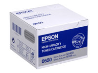 Epson - Hög kapacitet - svart - original - tonerkassett - för AcuLaser M1400, MX14, MX14NF C13S050650