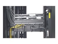 APC Data Distribution Cable - Nätverkskabel - TAA-kompatibel - RJ-45 (hona) till RJ-45 (hona) - 5.2 m - UTP - CAT 5e - stigare - grå DDCC5E-017