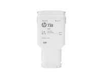 HP 738 - 300 ml - gul - original - DesignJet - bläckpatron - för DesignJet T950 676M8A