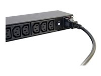 C2G - Strömkabel - IEC 60320 C19 till IEC 60320 C20 - AC 250 V - 15 A - 30 cm - svart 80706