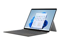Microsoft Surface Pro Signature Keyboard - Tangentbord - med accelerometer, pekplatta, Förvarings- och laddningsfack för Surface Slim Pen 2 - QWERTY - internationell engelska - platina - kommersiell - med Slim Pen 2 - för Surface Pro 8 8X8-00067