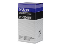 Brother - 4-pack - svart - påfyllning av bläckband (termisk överföring) - för Brother MFC-1770, 1780, 1870, 1970; FAX-10XX; IntelliFAX 1170, 1270, 15XX; PC201 PC204RF