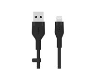 Belkin BoostCharge - Lightning-kabel - USB hane till Lightning hane - 1 m - svart CAA008BT1MBK