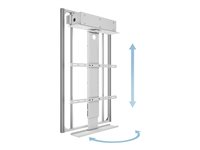 Multibrackets M - Monteringssats (takmontering) - nedfällning, lyft, motoriserad, vridning - för LCD-TV - vit - skärmstorlek: 55"-75" - utmatning: AC 220 V 7350105215254