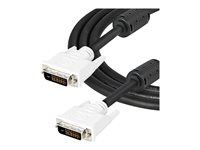 StarTech.com 2 m Dual Link DVI-D-kabel - M/M - DVI-kabel - dubbel länk - DVI-D (hane) till DVI-D (hane) - 2 m - svart DVIDDMM2M