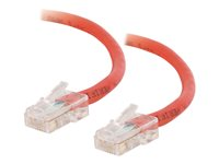 C2G Enhanced Cat5E 350MHz Assembled Patch Cable - Patch-kabel - RJ-45 (hane) till RJ-45 (hane) - 30 m - CAT 5e - tvinnad - röd 83090