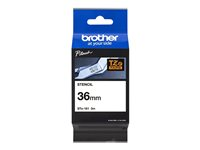 Brother STe-161 - Svart - Rulle (3,6 cm x 3 m) 1 kassett(er) stämpelband - för P-Touch PT-3600, PT-9200DX, PT-9200PC, PT-9500pc, PT-9600, PT-9800PCN; P-Touch R RL-700S STE161