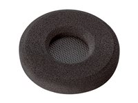 HP Poly - Öronkudde för headset - skum - svart (paket om 2) 85Q31AA