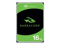 Seagate Barracuda ST16000DM001 - Hårddisk - 16 TB - inbyggd - 3.5" - SATA 6Gb/s - 7200 rpm - buffert: 512 MB ST16000DM001