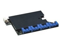 Intel Integrated RAID Module - Kontrollerkort (RAID) - 4 Kanal - SATA 3Gb/s / SAS - RAID 0, 1, 5, 6, 10, 50, 60 - PCIe x8 - för Server Board S5500WB AXXROMBSASMR
