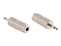 C2G - Audio-adapter - mikromonojack hane till mini-phone stereo 3.5 mm hona 80456
