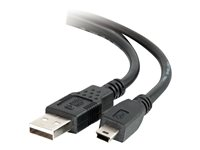 C2G - USB-kabel - USB (hane) till mini-USB typ B (hane) - USB 2.0 - 2 m 81581
