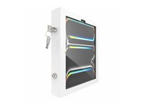 Compulocks iPad Pro M4 13" (2024), Apex Enclosure Mast Stand - Monteringssats (ställ, hölje) - för surfplatta - låsbar - metallram - vit - skärmstorlek: 13" - bänk - för Apple 13-inch iPad Pro (M4) 333W13PAPX4W
