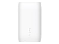 Belkin BoostCharge - Strömadapter - PPS-teknik - 67 Watt - 3.25 A - PD 3.0, Strömmatning 3.1 - 3 utdatakontakter (USB-C) - vit WCC002VF2MWH-B6