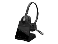 Jabra Engage 65 SE Stereo - Headset - på örat - DECT - trådlös - Zoomcertifierad, Google Meet-certifierad, Amazon Chime-certifierad, Certifierad för Microsoft Teams Open Office, Works With Chromebook Certified, UC-certifierad 9659-553-111